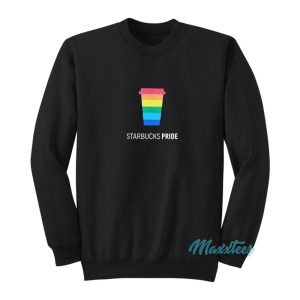 Starbucks Pride Rainbow Cup Logo Sweatshirt 1