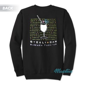 Steely Dan Summer Tour 96 Bad Sneakers Sweatshirt 2