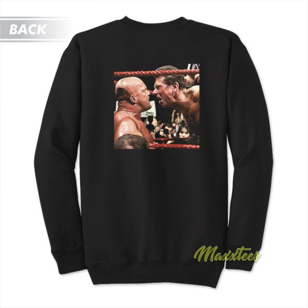 Steve Austin vs Vince Mcmahon Sweatshirt