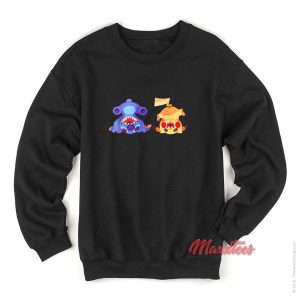 Stitch And Pikachu Sweatshirt 1