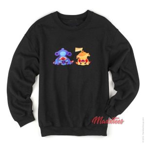 Stitch And Pikachu Sweatshirt 2