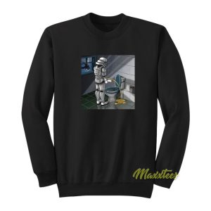 Stormtrooper Peeing Sweatshirt 1