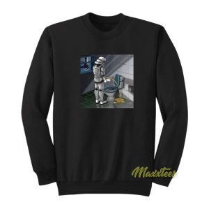 Stormtrooper Peeing Sweatshirt 2