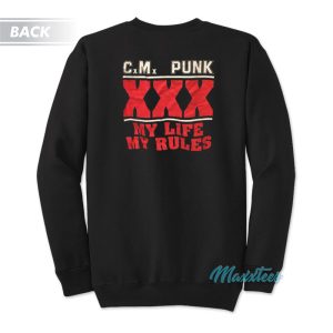 Straight Edge Hardcore Cm Punk Sweatshirt 2