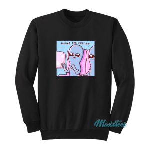 Strange Planet Hoping For Snacks Sweatshirt