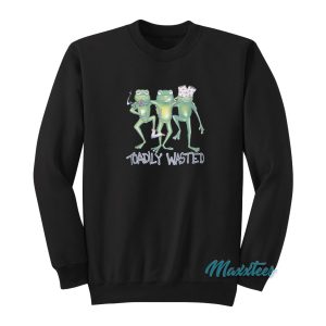 Streetwear Toadily Wasted Frogs Sweatshirt 1