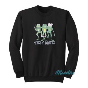 Streetwear Toadily Wasted Frogs Sweatshirt 2