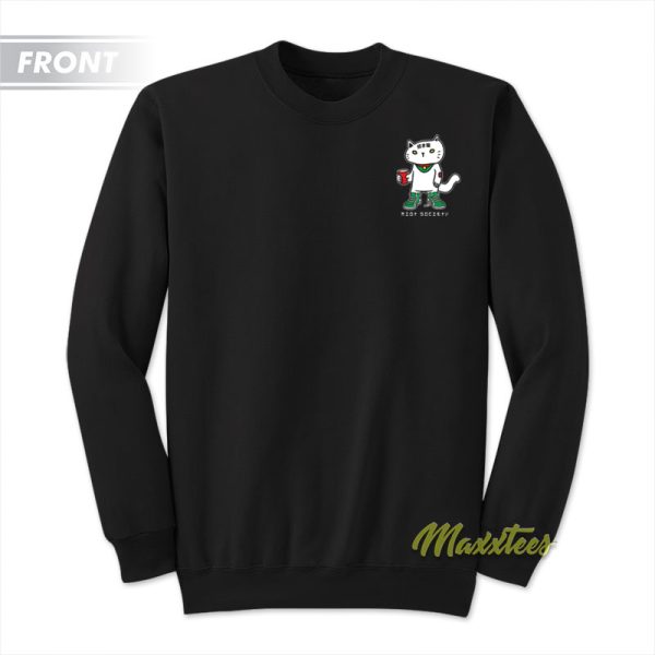 Sugee Lucky Cat Sardines Sweatshirt