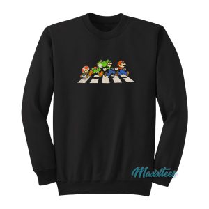 Super Mario Kart Luigi Toad Yoshi Sweatshirt 1