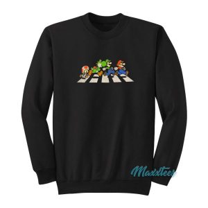 Super Mario Kart Luigi Toad Yoshi Sweatshirt 2