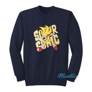 Super Sonic The Hedgehog Sweatshirt 1