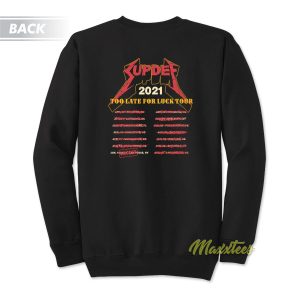 Suptallica Mega Tour Sweatshirt