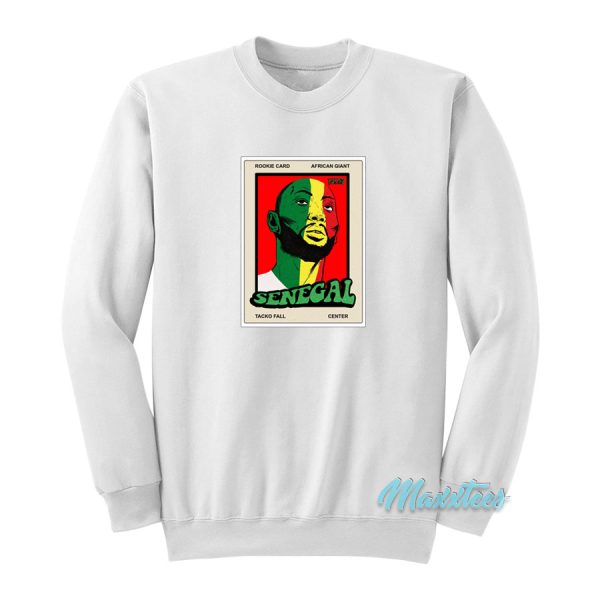 Tacko Fall Rookie Card Senegal Sweatshirt