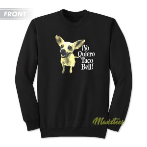 Taco Bell Yo Quiero Taco Vintage 1998 Sweatshirt 2