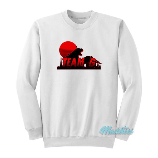 Team G Godzilla vs Kong Sweatshirt