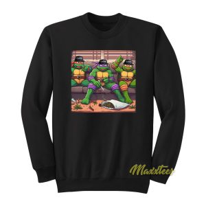 Teenage Mutant Ninja Turtles Raw Room Weed Sweatshirt