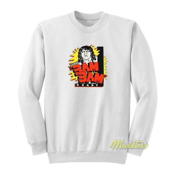 Terry Bam Bam Gordy Sweatshirt