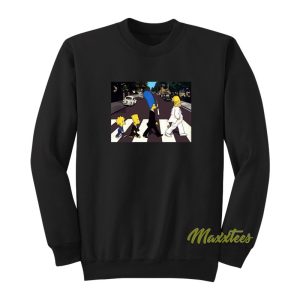 The Beatles Abbey Road and The Simpson Sweatshirt 1