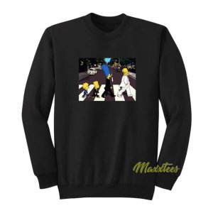 The Beatles Abbey Road and The Simpson Sweatshirt 2