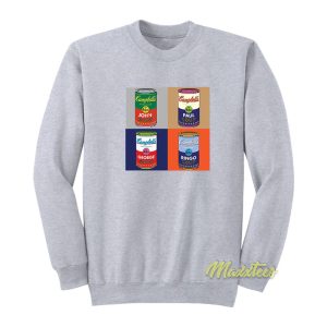 The Beatles Campbell’s Soup Sweatshirt