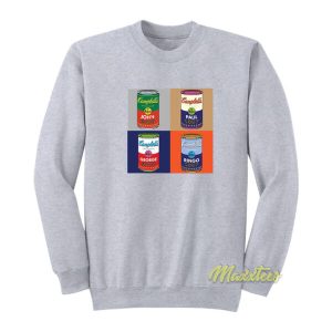 The Beatles Campbell’s Soup Sweatshirt