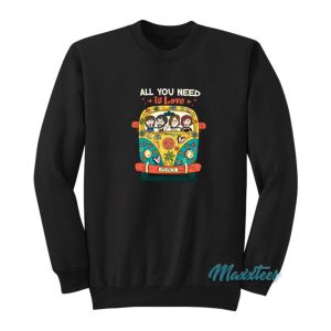 The Beatles Hippie All You Need is Love Sweatshirt 2