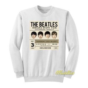 The Beatles Indianapolis State Fair 1964 Sweatshirt