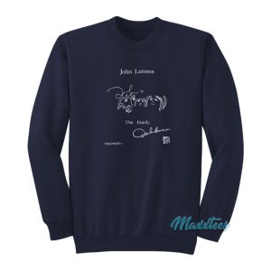 The Family John Lennon Estate Sweatshirt 1