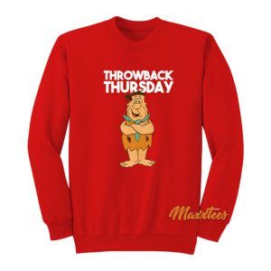 The Flintstones Throwback Thursday Sweatshirt 2