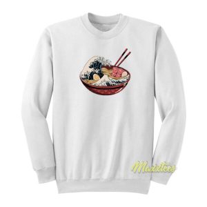 The Great Wave Off Kanagawa Ramen Sweatshirt