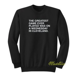 The Greatest Game Ever Played Sweatshirt 1