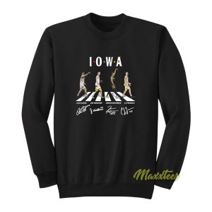 The Iowa Hawkeyes Team Football With Garza Sweatshirt 1