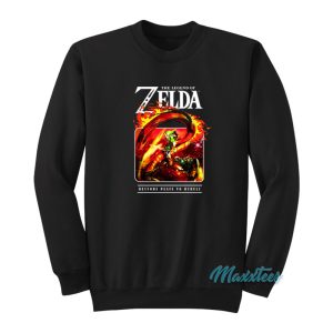 The Legend Of Zelda Restore Peace To Hyrule Sweatshirt 1