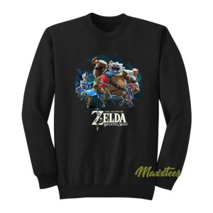 The Legend of Zelda Breath of The Wild Characters Sweatshirt 1