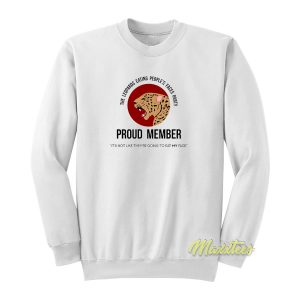 The Leopard Eating People’s Faces Party Sweatshirt