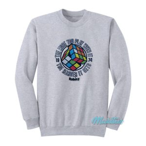 The More You Play With It Rubik’s Cube Sweatshirt