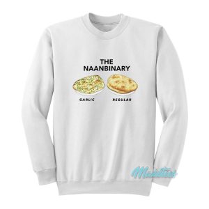 The Naanbinary Garlic Regular Sweatshirt