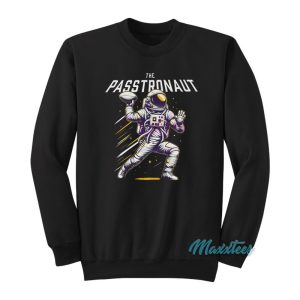 The Passtronaut Throwing A Football Sweatshirt 1