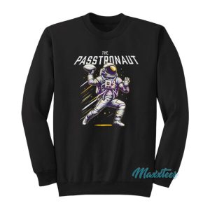 The Passtronaut Throwing A Football Sweatshirt 2