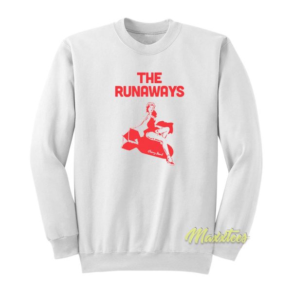 The Runaways Cherry Bomb Sweatshirt