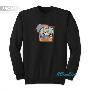 The Simpsons Featuring Phish Springfield Tour Sweatshirt 2