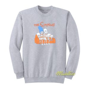 The Simpsons Treehouse of Horror Skeleton Sweatshirt