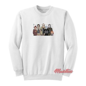 The Usual Horror Suspects Classic Halloween Sweatshirt