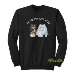 The Vampire Bride Cat Sweatshirt 1