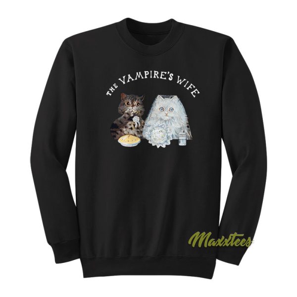 The Vampire Bride Cat Sweatshirt