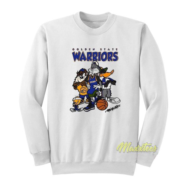 The Warriors X Looney Tunes Space Jam Sweatshirt