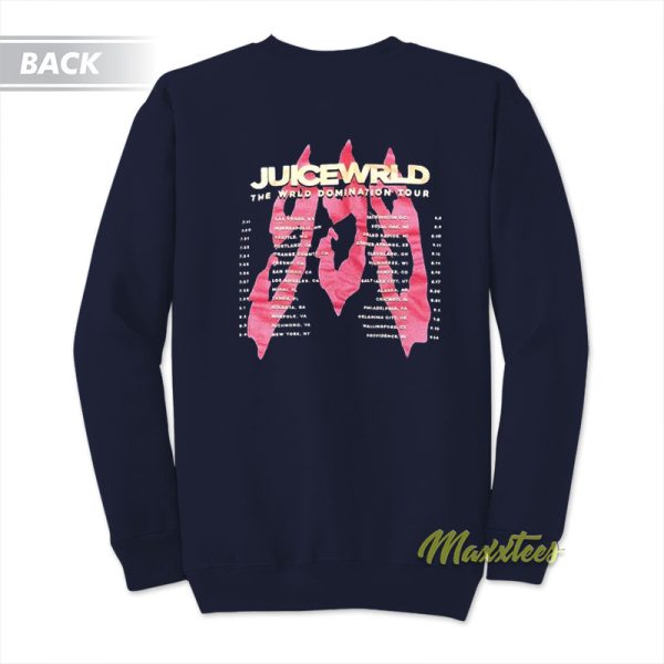 The World Domination Tour Juice Wrld 999 Sweatshirt