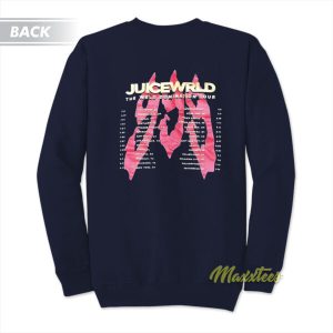 The World Domination Tour Juice Wrld 999 Sweatshirt 3