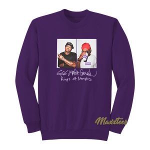 Three 6 Mafia King Of Memphis Sweatshirt 1