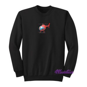 TikTok Helicopter Pullover Sweatshirt 1